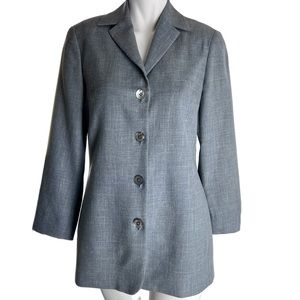 Sergio Pellari SOFT CASHMERE BLEND vintage 80% cashmere 20% linen blend blazer